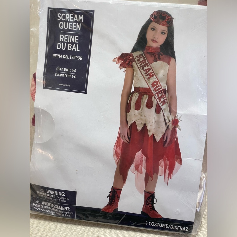 New Scream Queen Kids Halloween Costume